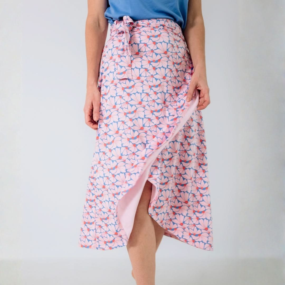 Ladies Bamboo Wrap Skirt | Sunkissed